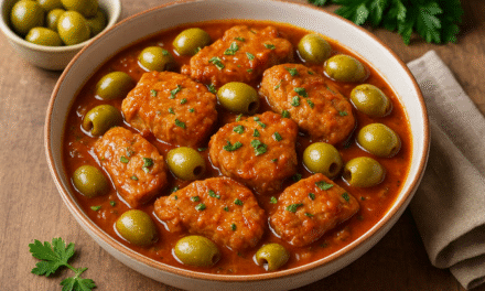 Le sauté de veau aux olives de Xavier