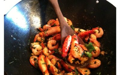 Crevettes thaïs de Framboize Crevettes thaïs de Framboize