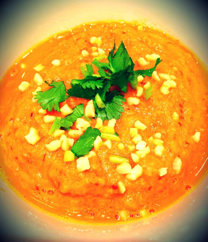 Soupe avec des restes