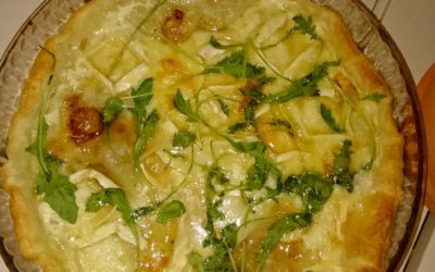 pizza chèvre miel