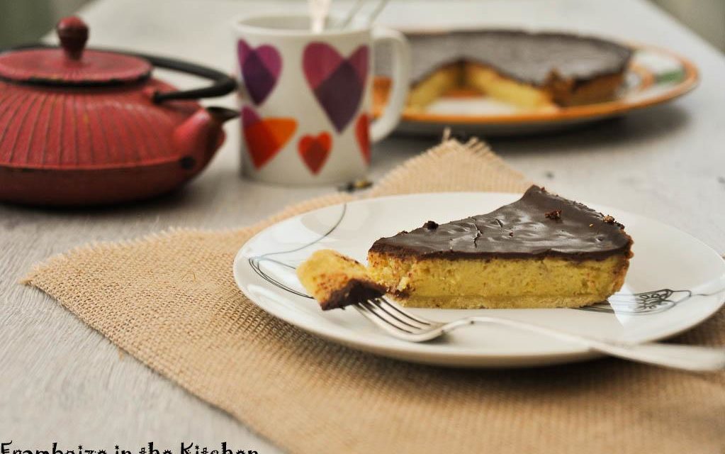 Tarte au chocolat et poudre d’amandes