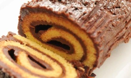 Bûche de Noël au chocolat