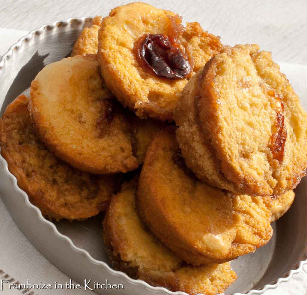 Muffins au Livarot et gelée de myrtes