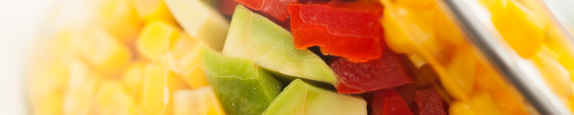 Salade de maïs en bocal