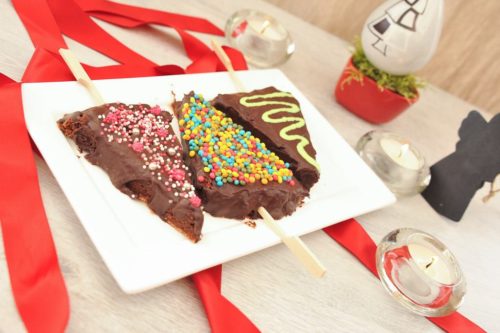 Sapin de Noël au chocolat