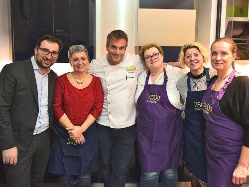 équipe : On s'en food. Atelier 750g, charcuterie noel