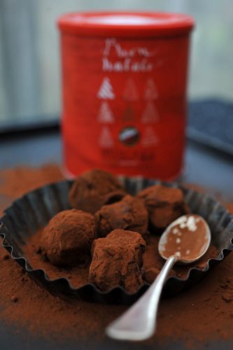 Truffes chocolat et caffé Vergnano