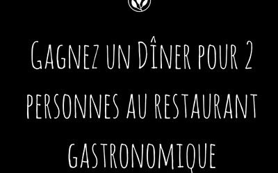 Dîner pour 2 personnes Dîner pour 2 personnes