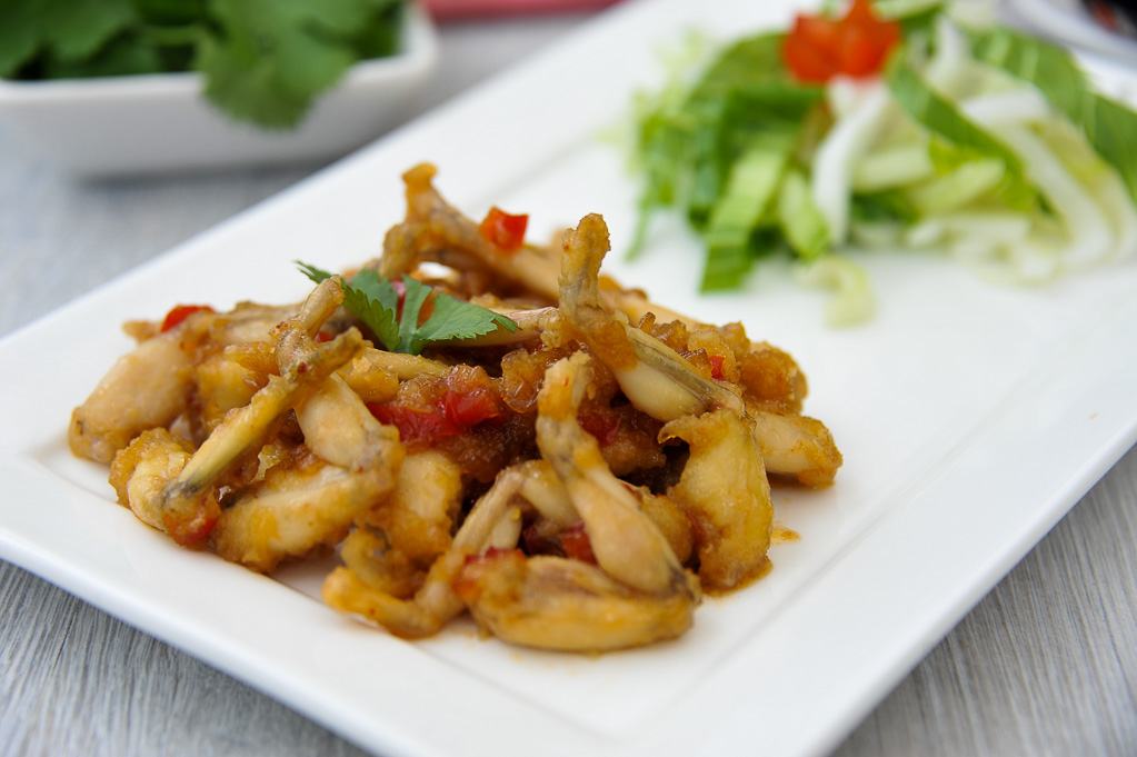 Cuisse de grenouille à la sishuanaise