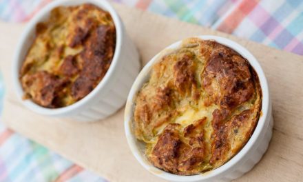 Gratin de courgettes au Bruccio