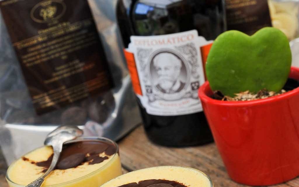 Mousse au chocolat Vénézuelien El Rey et rhum Diplomatico