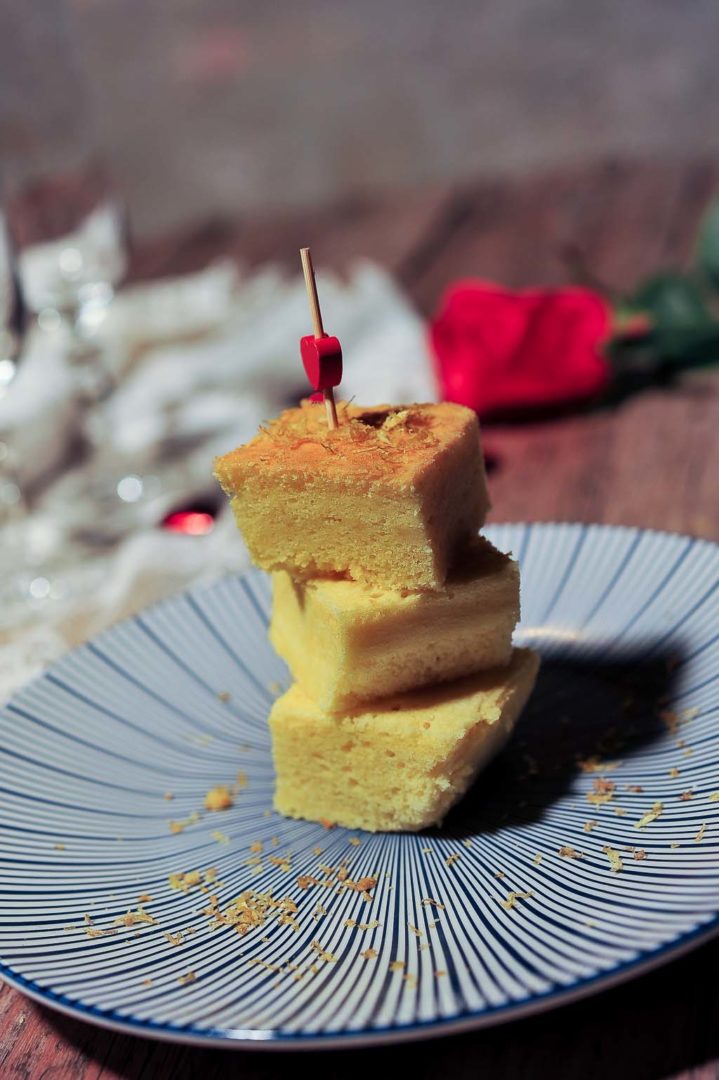 Moelleux et léger, le gâteau à la bergamote