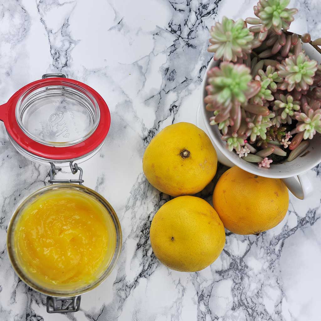 Bergamote curd sans beurre
