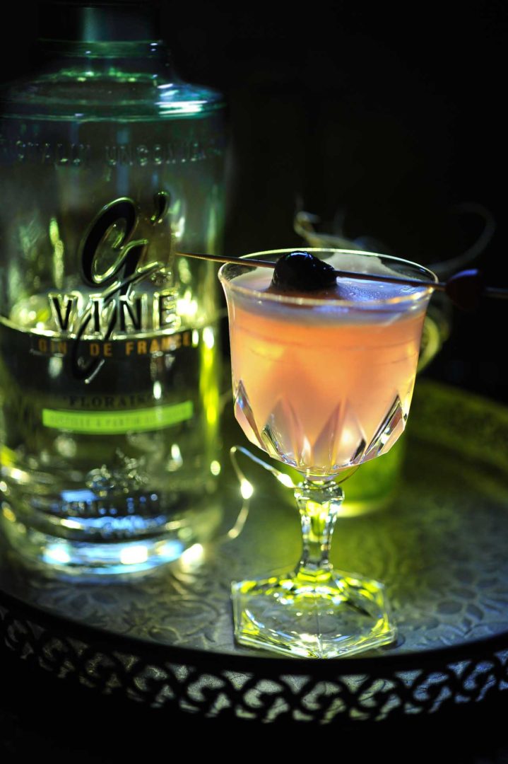 Le Sweet Pink, un délicieux cocktail au G'Vine