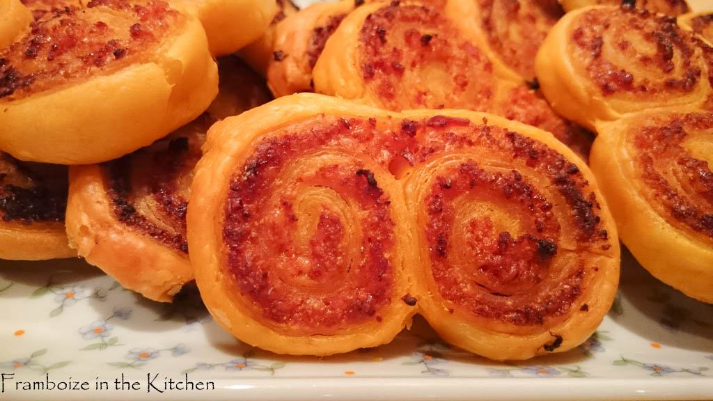 Feuilletés roulés au chorizo, pour l’apéro…