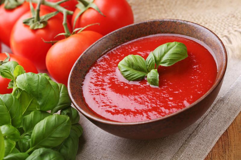 Gaspacho tomates concombre