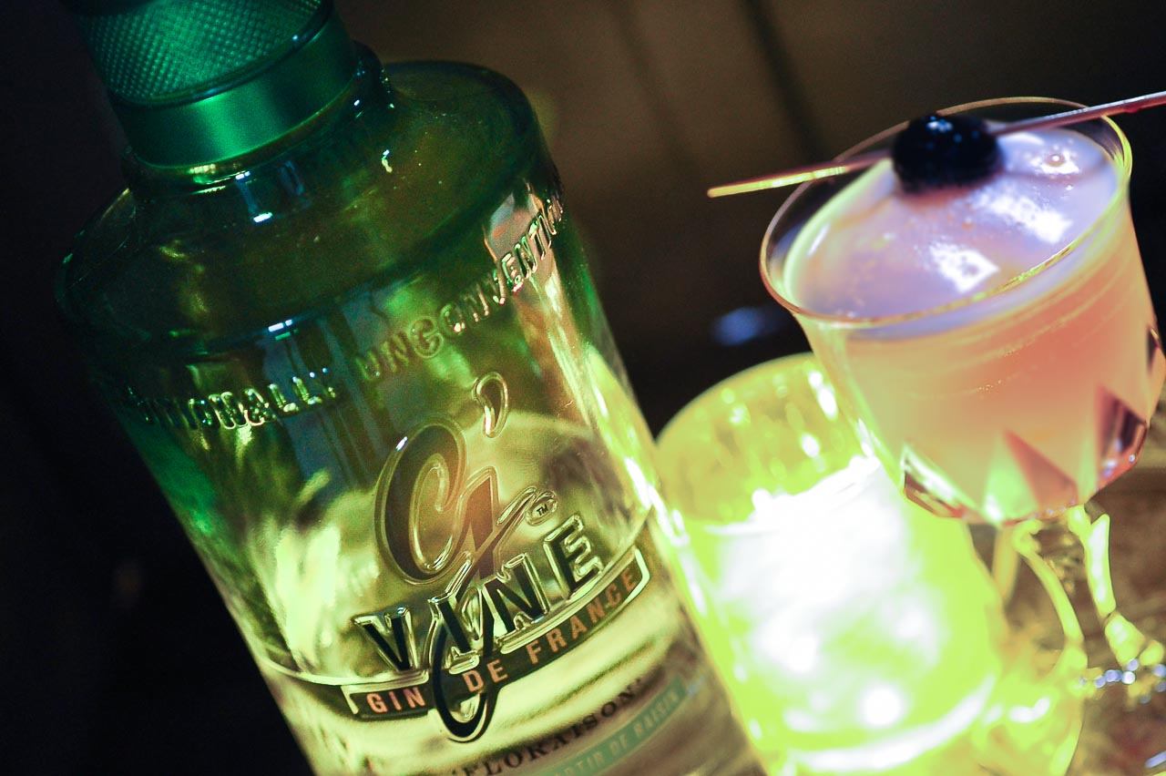 Cocktail : Sweet pink. G&rsquo;Vine le gin français