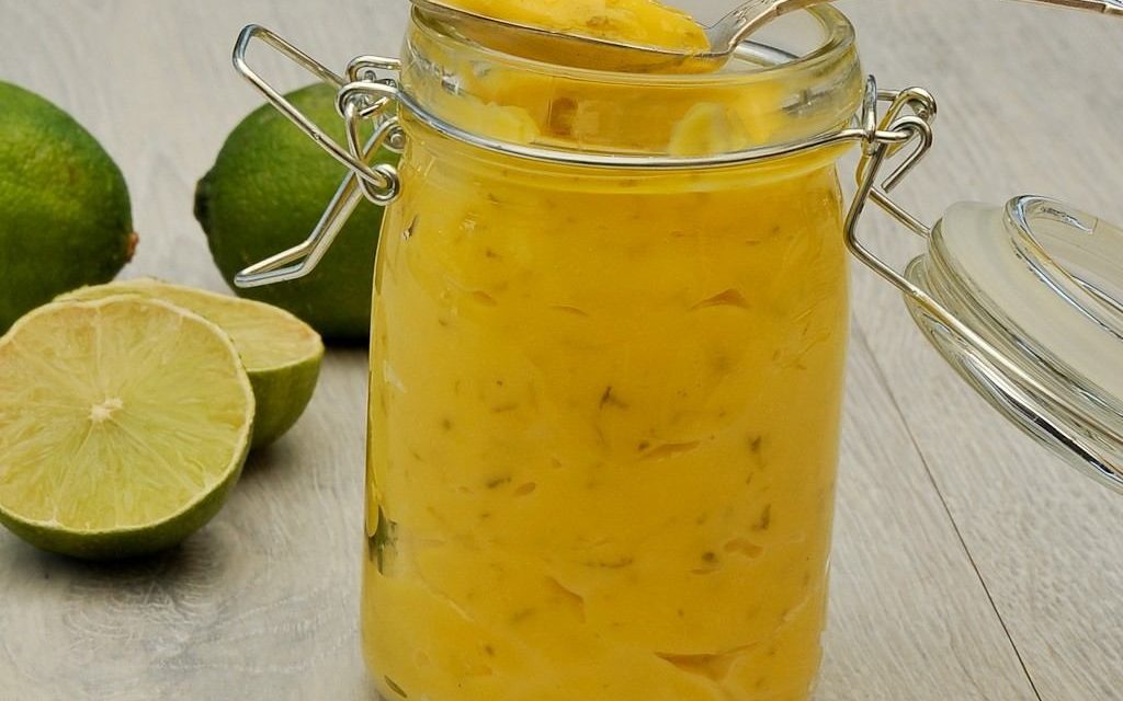 Lemon curd de citrons verts au Thermomix