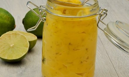 Lemon curd de citrons verts au Thermomix