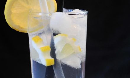 Cocktail Muscat fizz, avec l’aide de la Sodastream Spirit