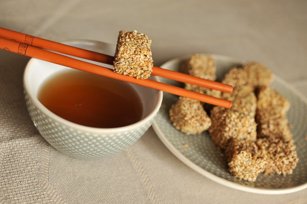 Nougat chinois au sésame