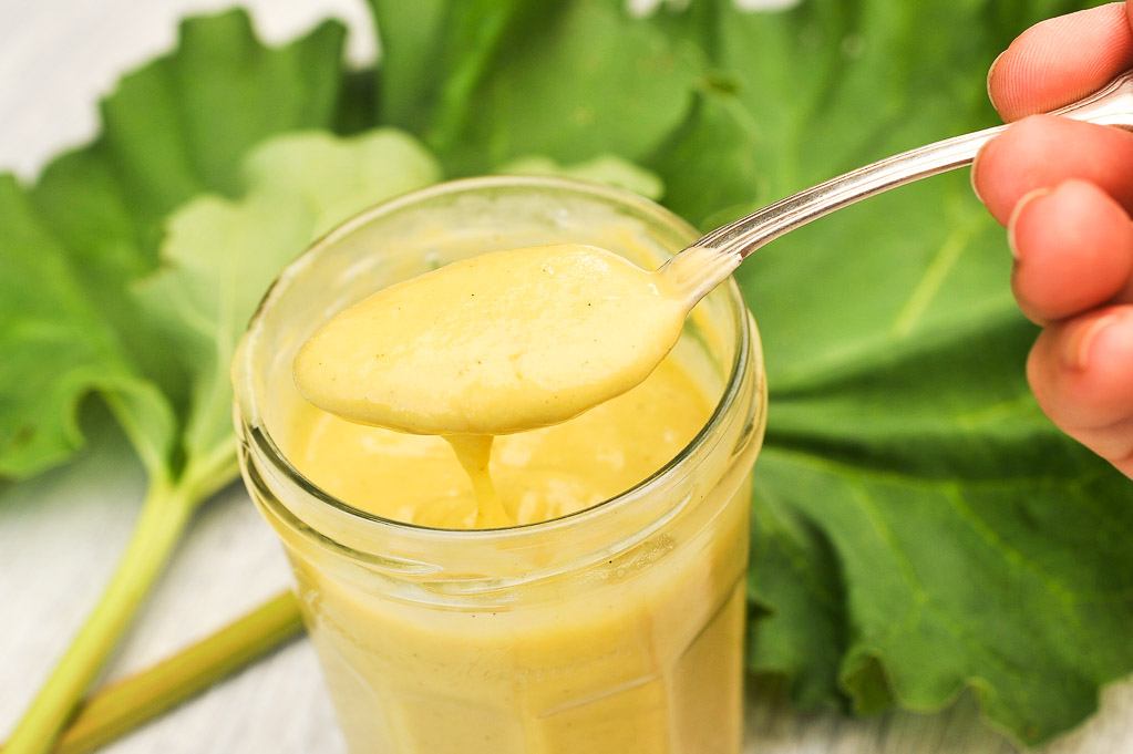 Rhubarbe Curd