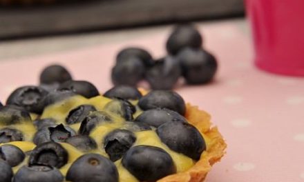 Tartelettes aux myrtilles et lemon curd