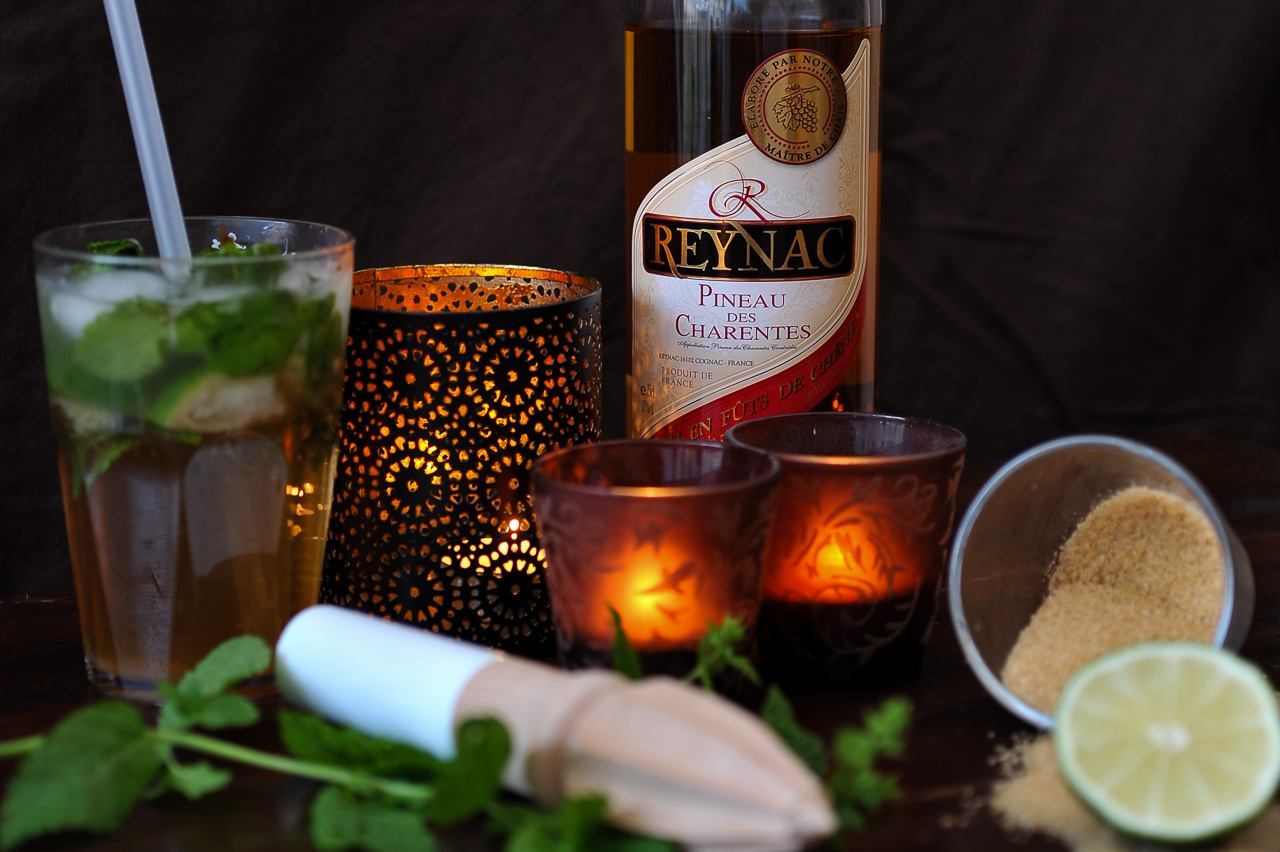 Pineaujito, mojito au Pineau des charentes