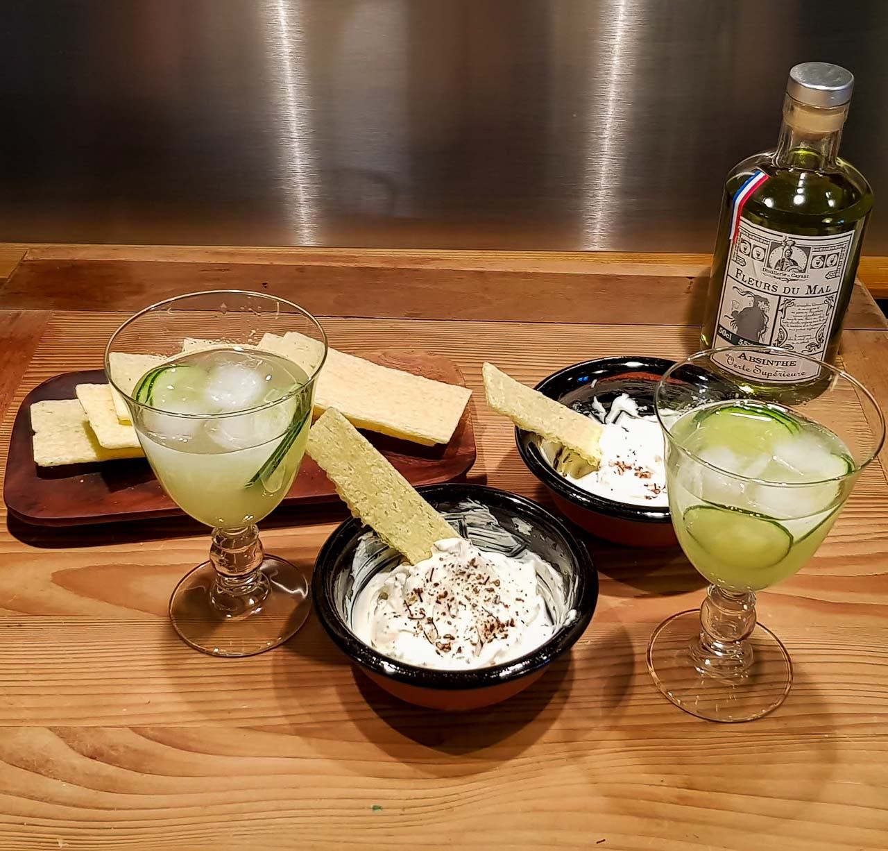 Cocktail : Green beast à l’absinthe