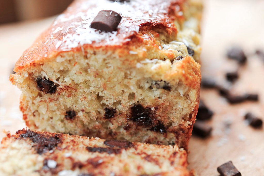 Mon délicieux cake noix de coco et chocolat