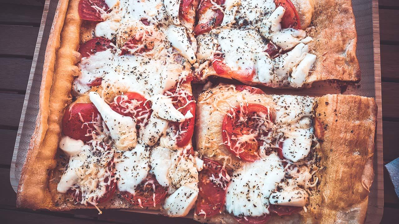 Tarte tomates et 4 fromages