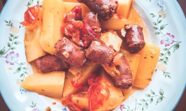 Merguez et pommes de terre au Cookéo