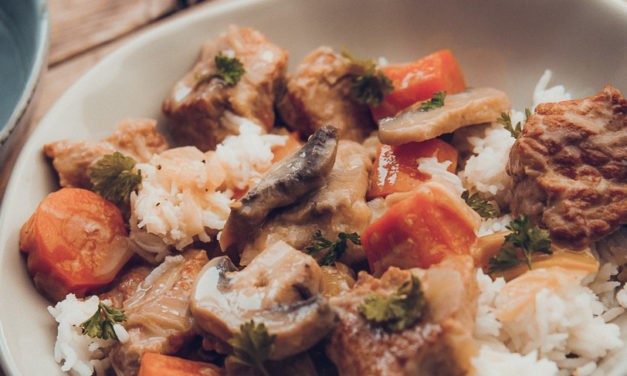 Blanquette de veau allégée au Cookéo