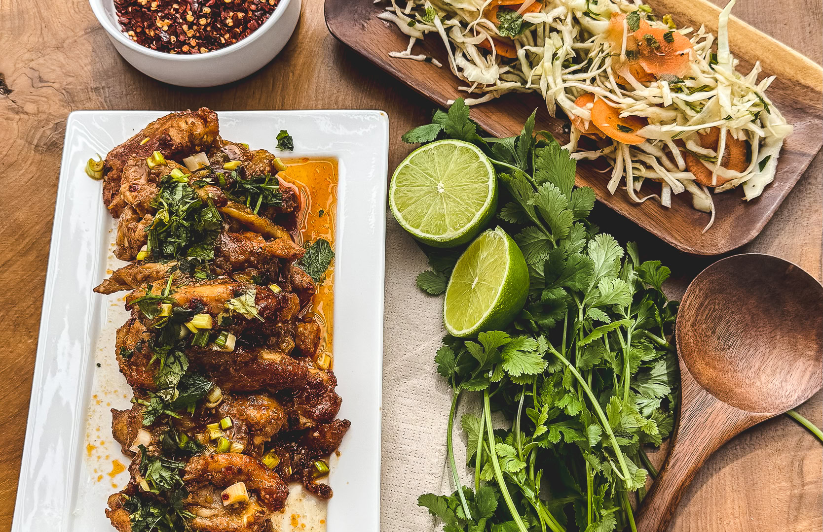 Poulet au citron et aux épices