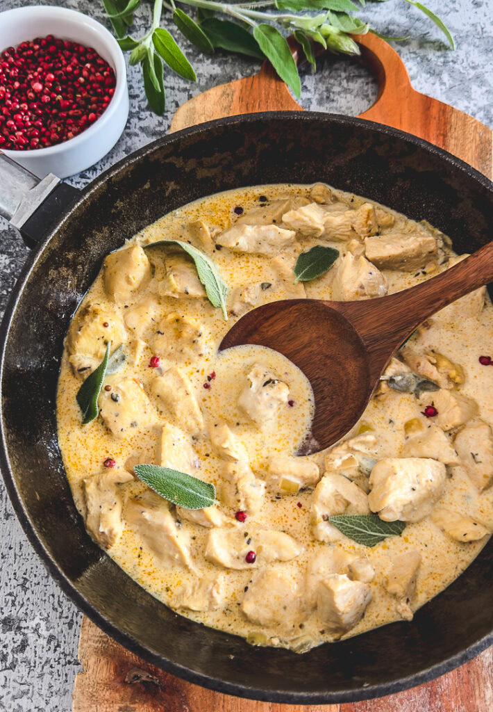 Poulet sauge et citron